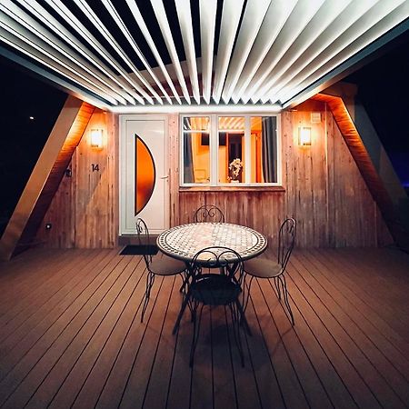 Au-Doux-Altic Chalet Romantique Avec Jacuzzi Et Sauna Métabief Buitenkant foto