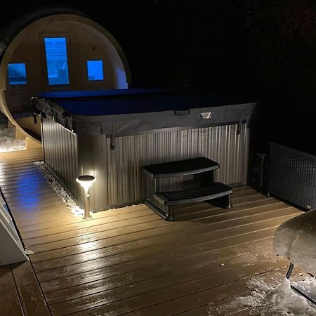 Au-Doux-Altic Chalet Romantique Avec Jacuzzi Et Sauna Métabief Buitenkant foto