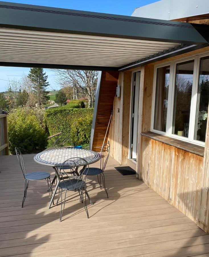 Au-Doux-Altic Chalet Romantique Avec Jacuzzi Et Sauna Métabief Buitenkant foto