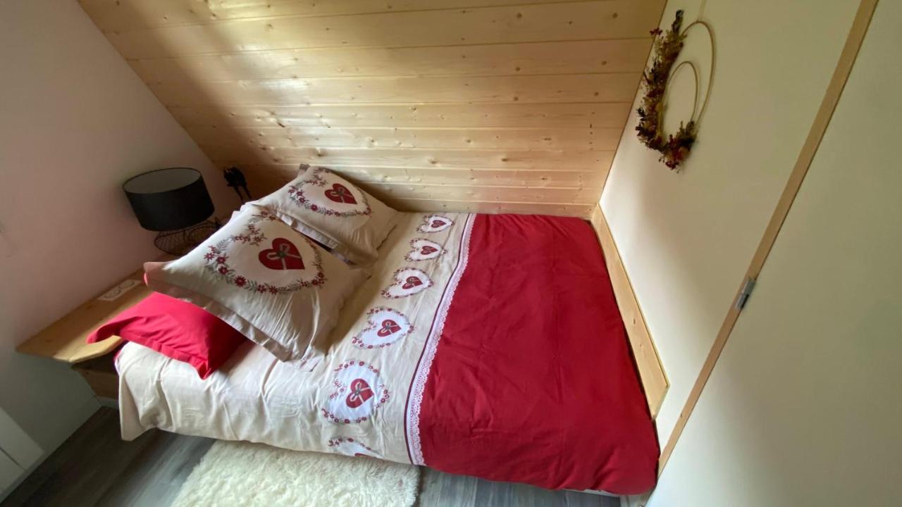 Au-Doux-Altic Chalet Romantique Avec Jacuzzi Et Sauna Métabief Buitenkant foto